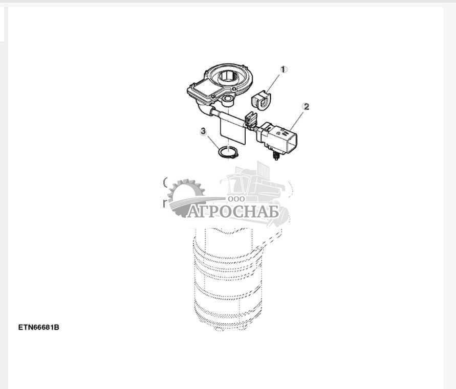 Датчик положения рулевого колеса 